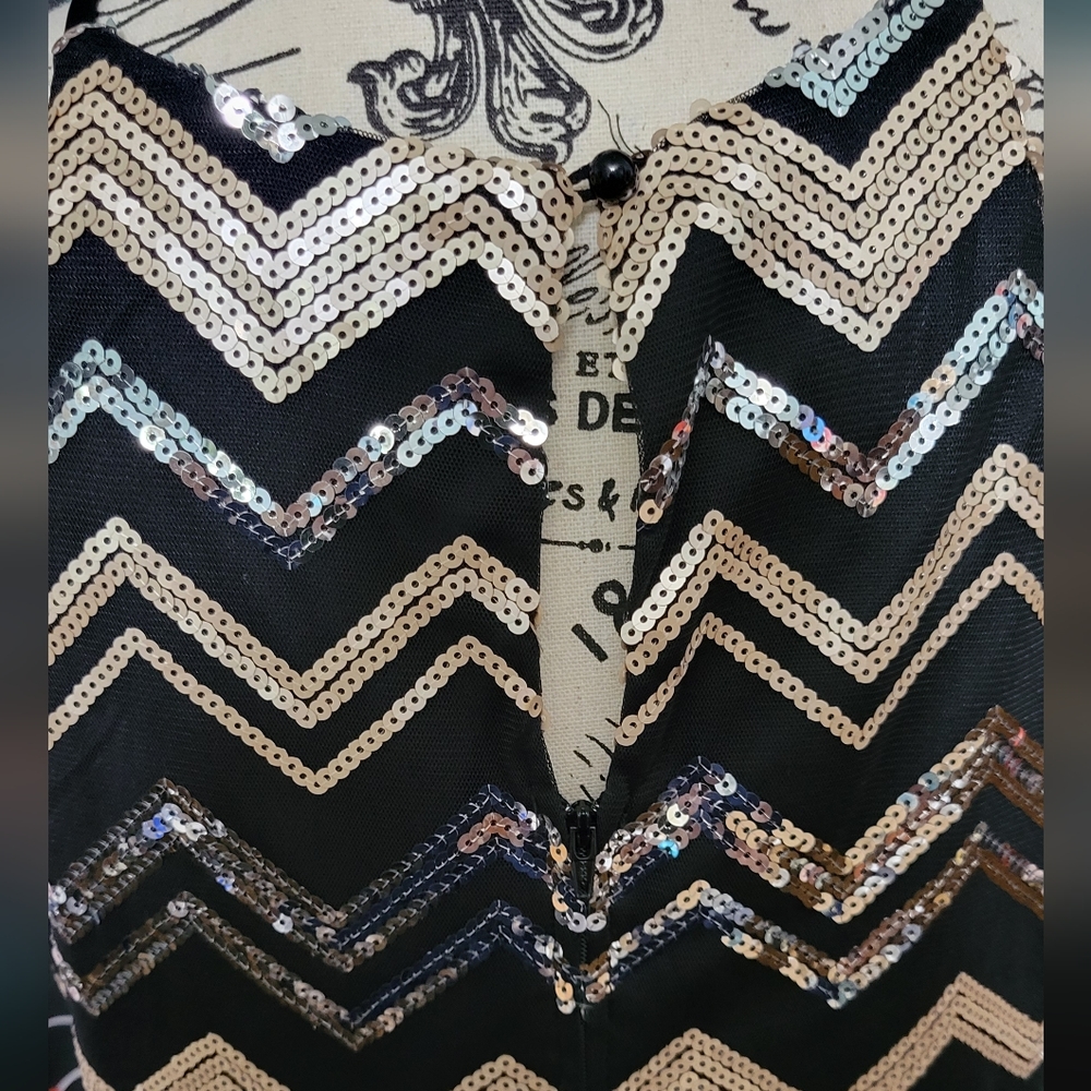 CHEVRON DRESS - Picture 5 of 11